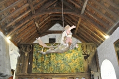 Interior del castello de Bunratty